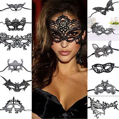 

Sexy Women Lace Eye Face Mask Masquerade Ball Prom Halloween Costume