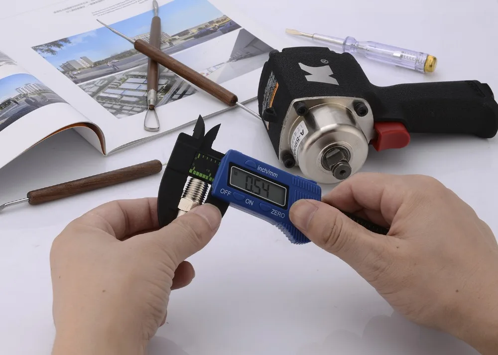 Точность 150 мм Верньер цифровой суппорта правитель микрометр электронный ЖК