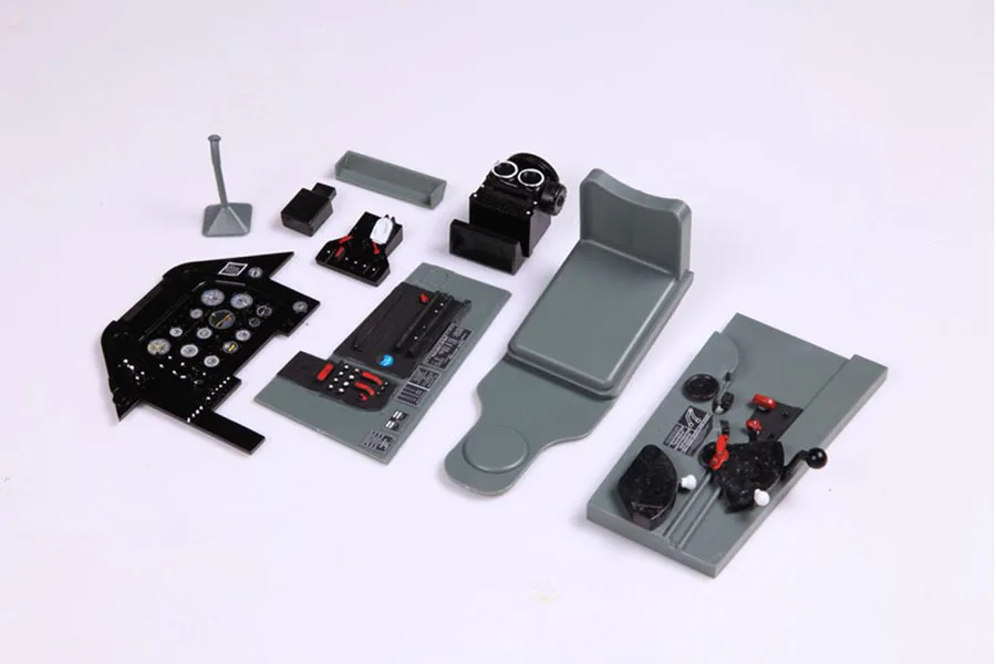 FMS 1700 мм/1,7 м P51 P-51 Mustang пластиковые весы в кабине SG310 модель самолёта на радиоуправлении самолета запчасти
