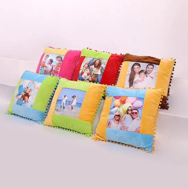 10 шт. сублимационная переводная пустая плюшевая стеганая наволочка | Дом и сад