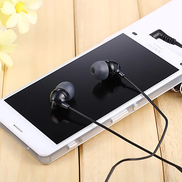 SONY MDR EX15LP Мобильный телефон наушники вкладыши удобные спортивные беговые