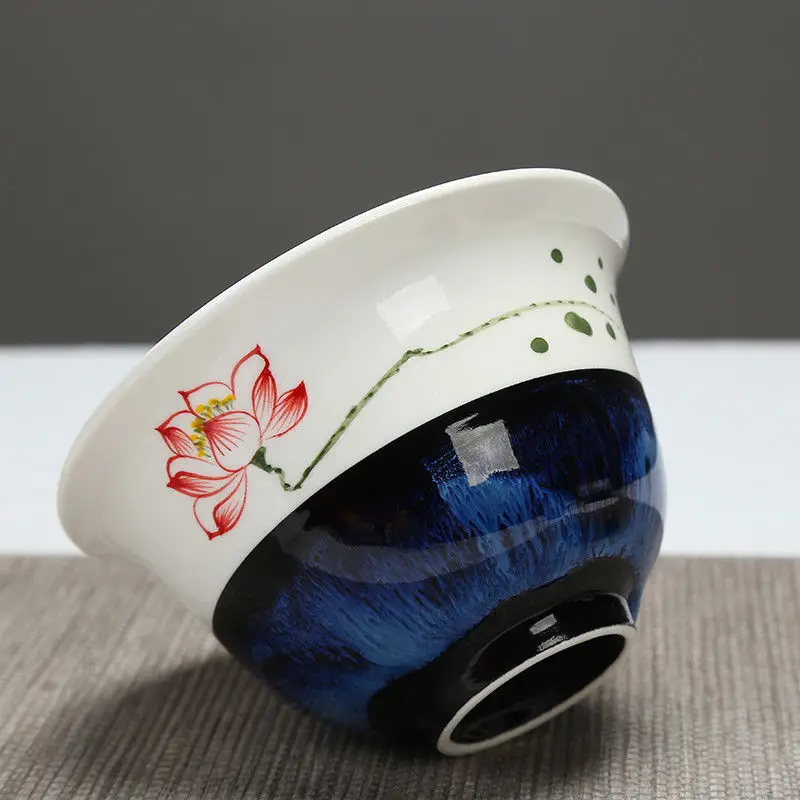 Китайские чайные чашки кунг фу Tureen керамический гайвань YuQuan чайный сервиз ручная