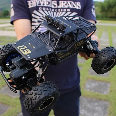28cm Black Новые 1 шт RC автомобили 1/12 2,4G рок, 4x4 вождения автомобиля двойной привод двигателей удаленного Управление модель автомобиля внедорожник игрушка 4WD D20 - Цвет: 28cm Black