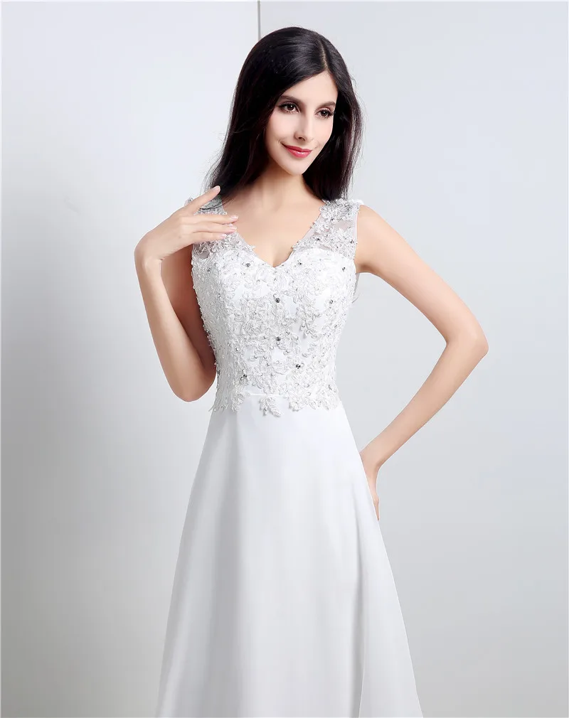 Forevergracedress высокое качество свадебное платье V Средства ухода за кожей Шеи