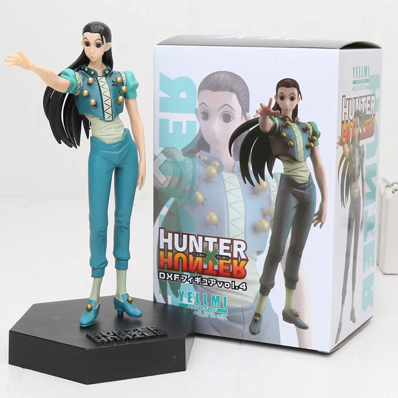 16 см Hunter X Illumi Zoldyck Kulolo lushilufelu ПВХ экшн Фигурки игрушки Hunter|Игровые фигурки и