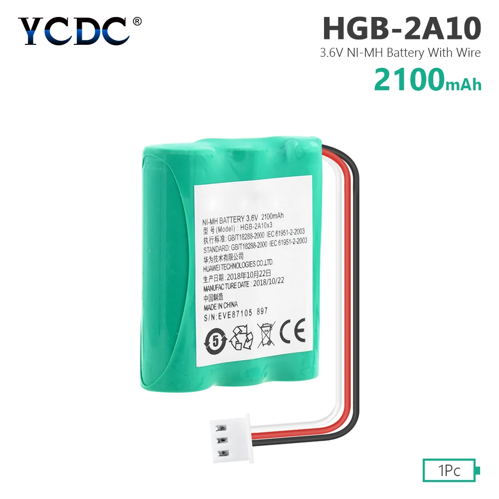 1 Pieces HGB-2A10x3 батарея HGB-15AAx3 батареи для HUAWEI 5623 фиксированный беспроводной телефон ETS3125i E5172 ETS5623 2222+ 515H E5172s-515 батарея - Цвет: 1 Pieces
