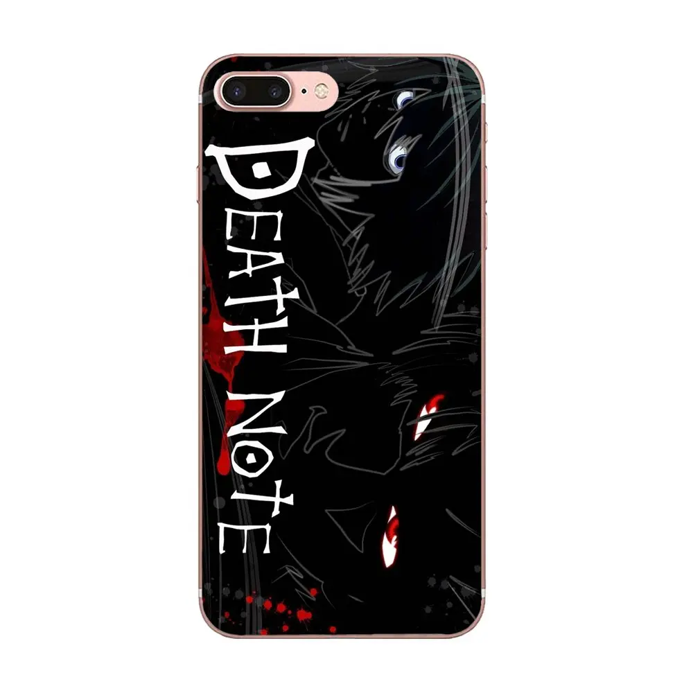 Чехлы из мягкого ТПУ с мангой Death Note для Xiaomi 3 4 Mi3 Mi4 Mi4C Mi4i Mi5 Mi 5S 5X 6 6X 8 SE A1 Max Mix