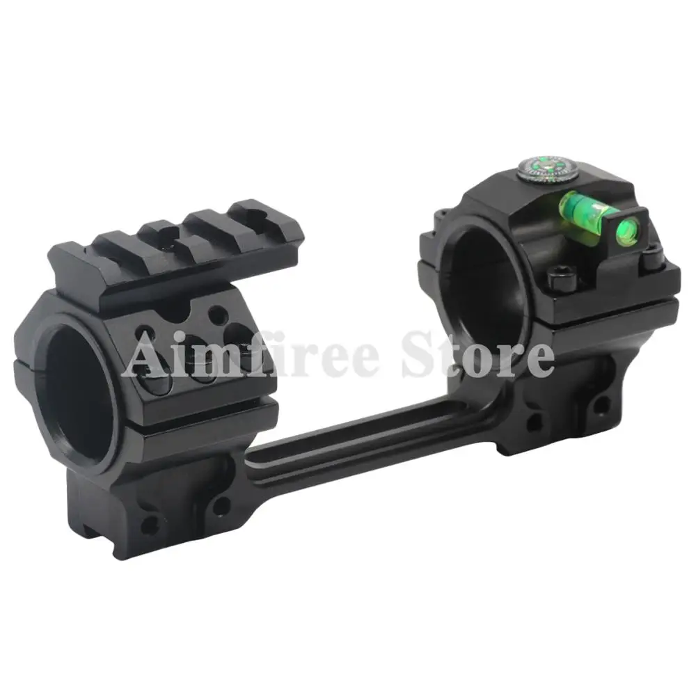 

Hunting 25.4mm 30mm Optic Dual Scope Mount Rings with Spirit Bubble Level Instrument For 11mm Picatinny Dovetail Rails