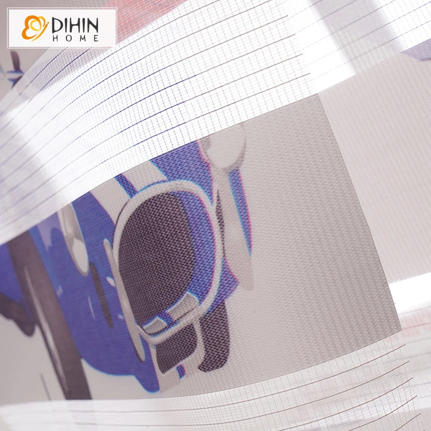 DIHIN роскошный дом мультфильм занавески для машины утолщение штарки ролика