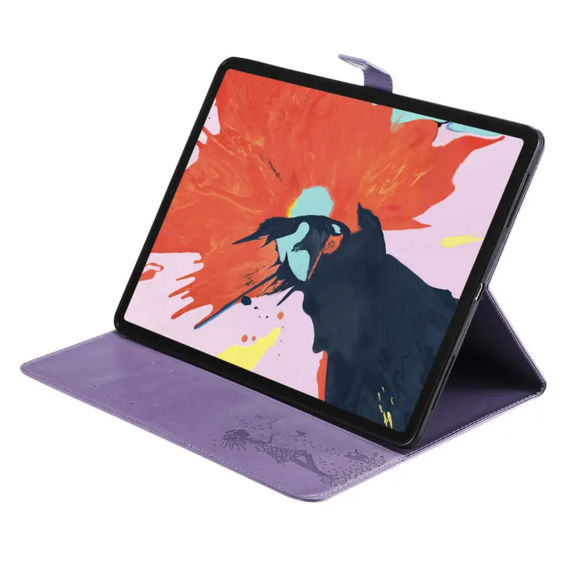 Чехол для iPad Pro 12 9 2018 чехол планшета Funda "2018 A1876 A2014 A1895 a1983. с тиснением девочки