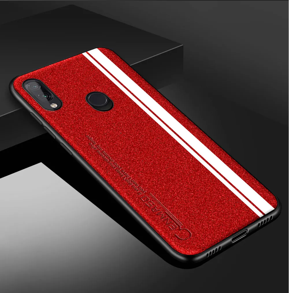 Чехол для Xiaomi Redmi Note 7, чехол для Redmi Note 7 Pro, модный кожаный мягкий защитный чехол для Redmi Note 7, чехол Fundas