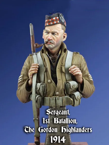 Новинка разборная игрушка Sergeant Gordon Highlanders с подставкой детская сделай сам