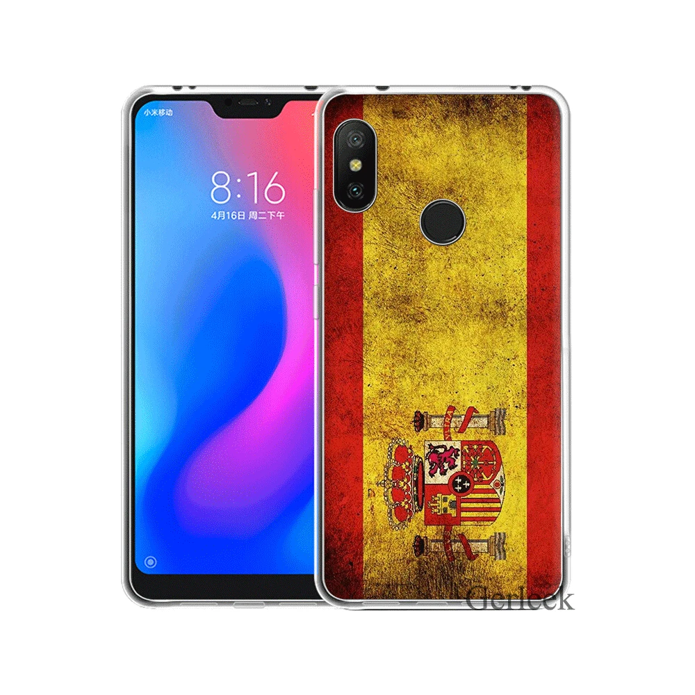 Desxz испанский чехол с флагом для Xiaomi Redmi Note 6 7 3 Pro 4 4X 5 5A | Мобильные телефоны и
