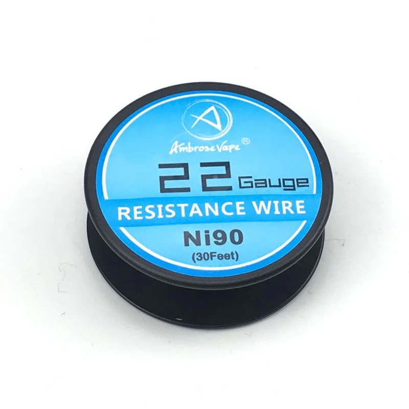 Эмброуз Vape 10 м/roll Ni90 электронных сигарет Отопление провода для RDA RTA распылитель