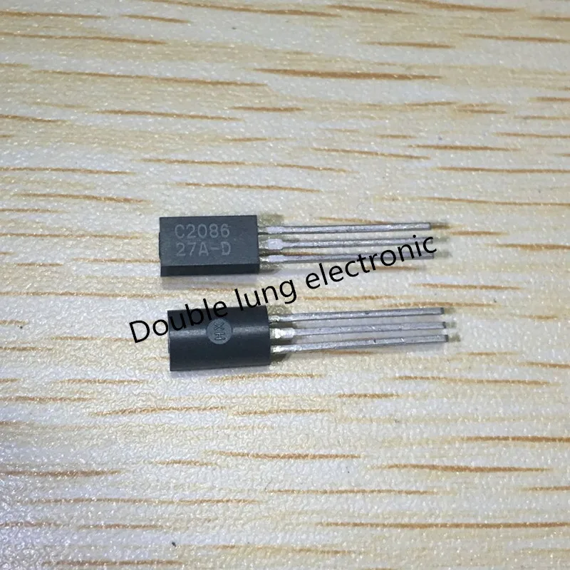 Транзистор NPN 100 шт./лот 2SC2086D 2SC2086 C2086 TO92L (для усилителей мощности RF в мобильных