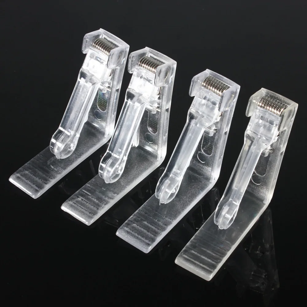 

4Pcs Clear Plastic Table Cover Cloth Tablecloth Clip Clamp Holder For Party Wedding