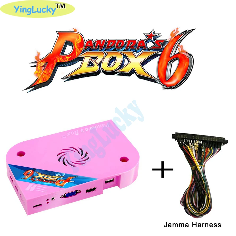 

Original Pandora Box 6s 1300in 1 Jamma Arcade Version Output jamma arcade Version pcb game board CGA VGA HDMI output CRT HD 720p
