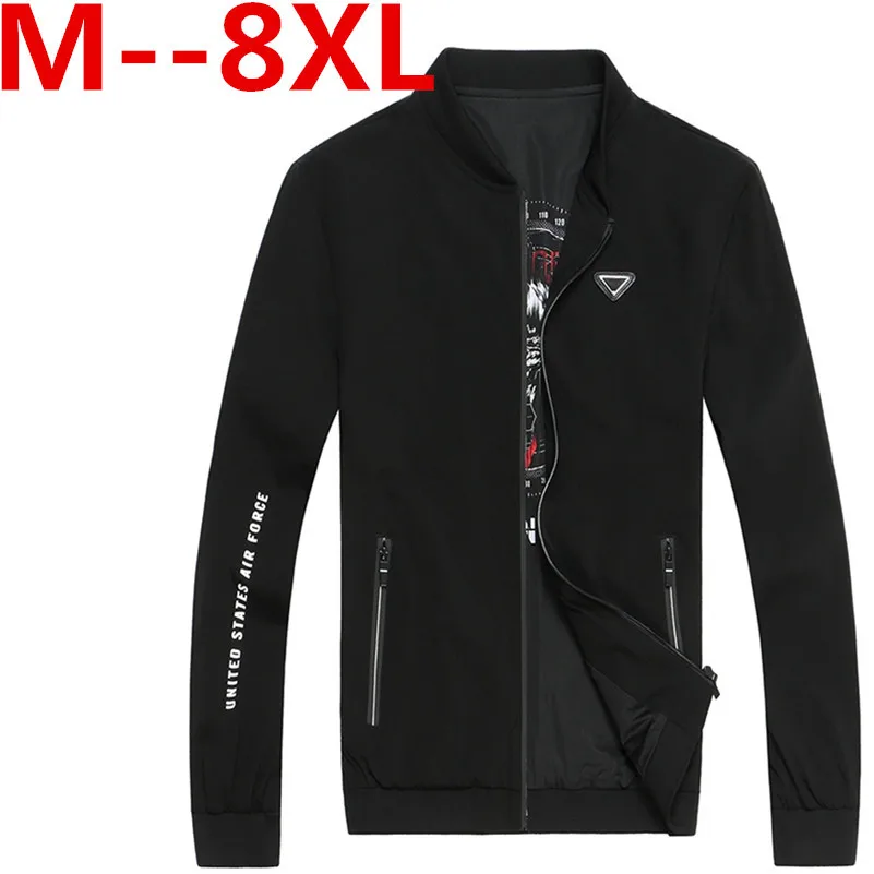 2017 Размер Плюс большой размер макс грудь 146 см бейсбольная куртка мужская