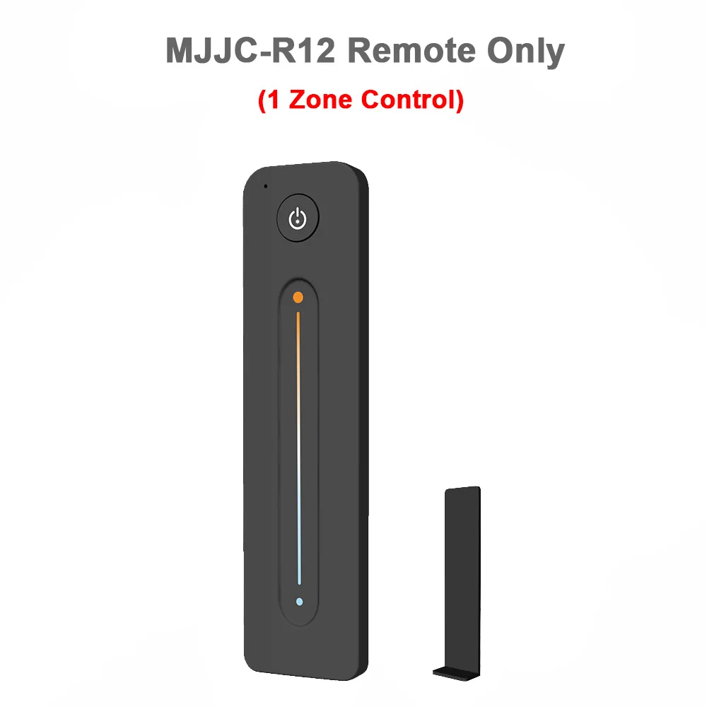 MJJC-R12 Only 12V Светодиодный контроллер CCT 2CH RF беспроводной пульт дистанционного управления 2,4G 10A 24V DC 12V умный Wifi диммер для двух белых одноцветных светодиодных лент светильник - Цвет: MJJC-R12 Only