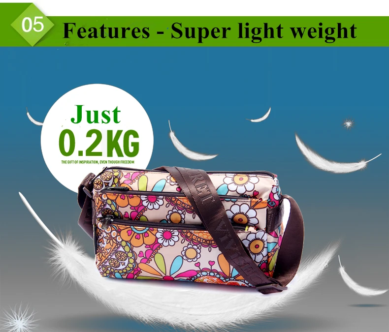 Женская сумка через плечо женская с цветочным принтом|messenger bag|bag forwomen messenger bags |