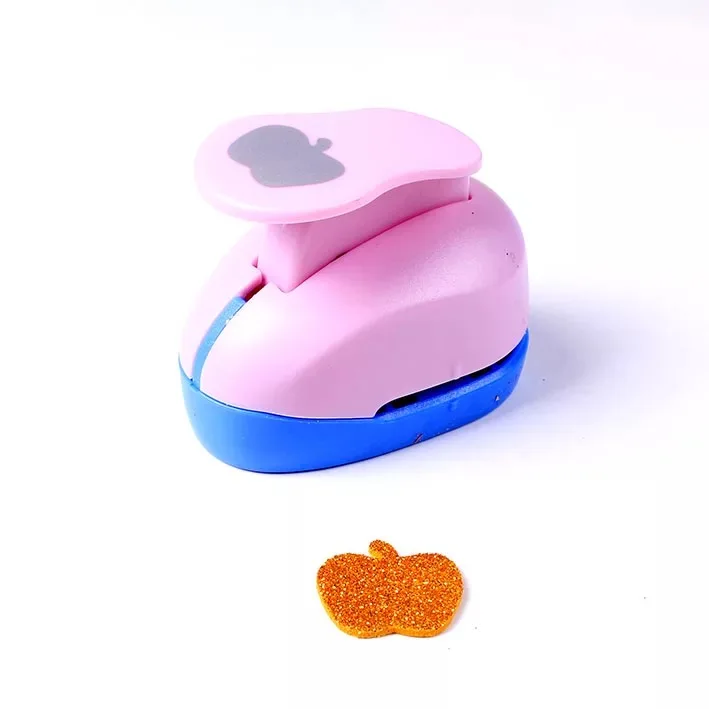 5/" Apple в форме Скрапбукинг удары Перфорация Бумага резак записки Тиснение машина Декоративные Ремесло Удар Перфоратор