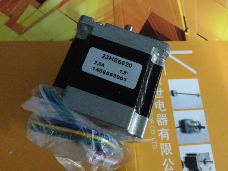 Шаговый двигатель Nema 23 23HS6620 127oz in 56 мм 2A CE ROHS ISO лазерный Плазменный Гравировальный