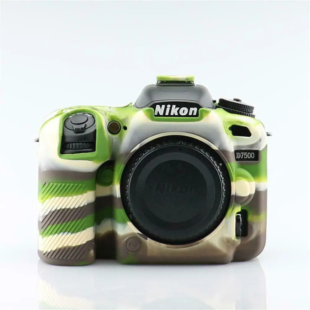 Мягкий резиновый силиконовый чехол для камеры Nikon D3200 D3300 D3400 d5100 d5200 D5300 D5500 D7000 D7100