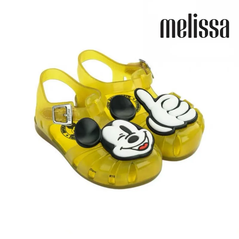 Melissa/обувь бренда Mickey новинка 2019 сандалии для девочек детские летние Melissa пляжная
