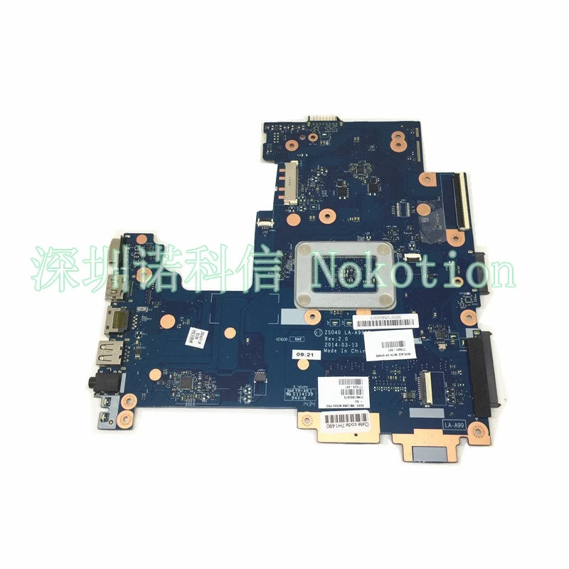 Материнская плата NOKOTION ZS040 LA A995p rev 2 0 для ноутбука hp 240 g3 14 r DDR3L|rev 2.0|motherboard