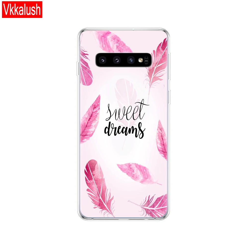 80202 Для samsung Galaxy S10 чехол S10Plus чехол Чехол из силикона и ТПУ для телефона с S10 E чехол на samsung S10 плюс G975F S 10 SM-G973F чехол - Цвет: 80202