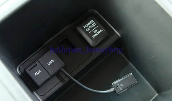 USB-кабель-адаптер с поддержкой MP3 MP4 WMA USB Flash для Honda CRV Accord CRZ Civic Jazz Fit