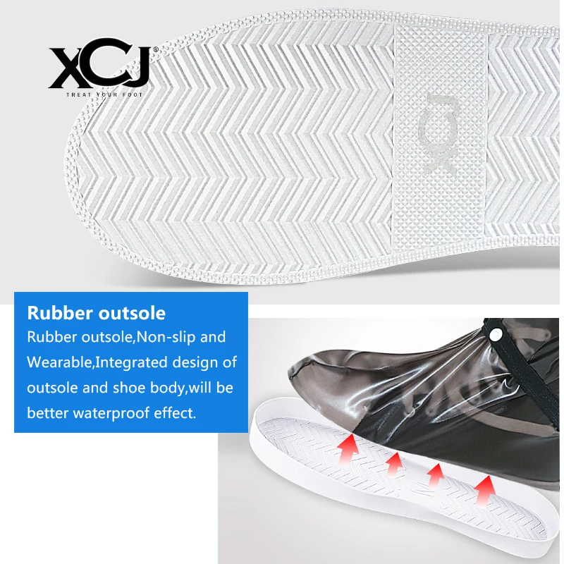 Водонепроницаемый бахилы многоразовые галоши для Для женщин сапоги мужские