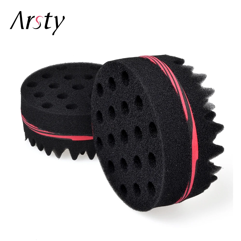 Волнообразная губка для создания естественной завитой прически "African Multi-Side Side Braided Twisted Hair Styling Tool".