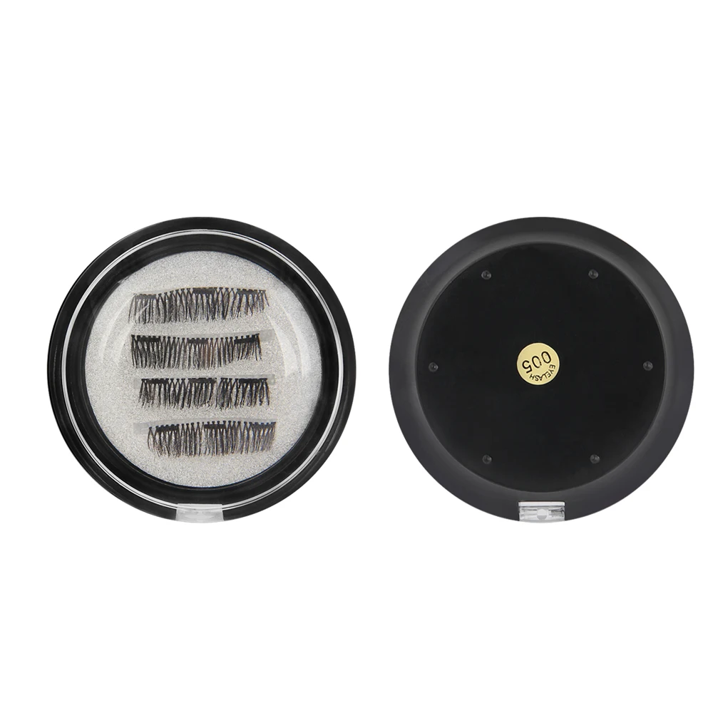 Магнитные ресницы с 3 магнитами магнитные натуральные накладные