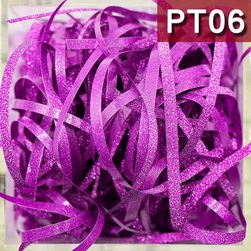 hot pink 200 г пластиковая блестящая бумажная рафия измельченная бумага конфетти блестящая бумага наполнитель Подарочная коробка наполнение материал свадебное украшение - Цвет: hot pink