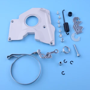 LETAOSK Тормозная цепь крышка уровня полосы набор пружин регулятор в сборе подходит для Stihl 038 038 AV MAGNUM MS380 бензопила 1119 021 1102