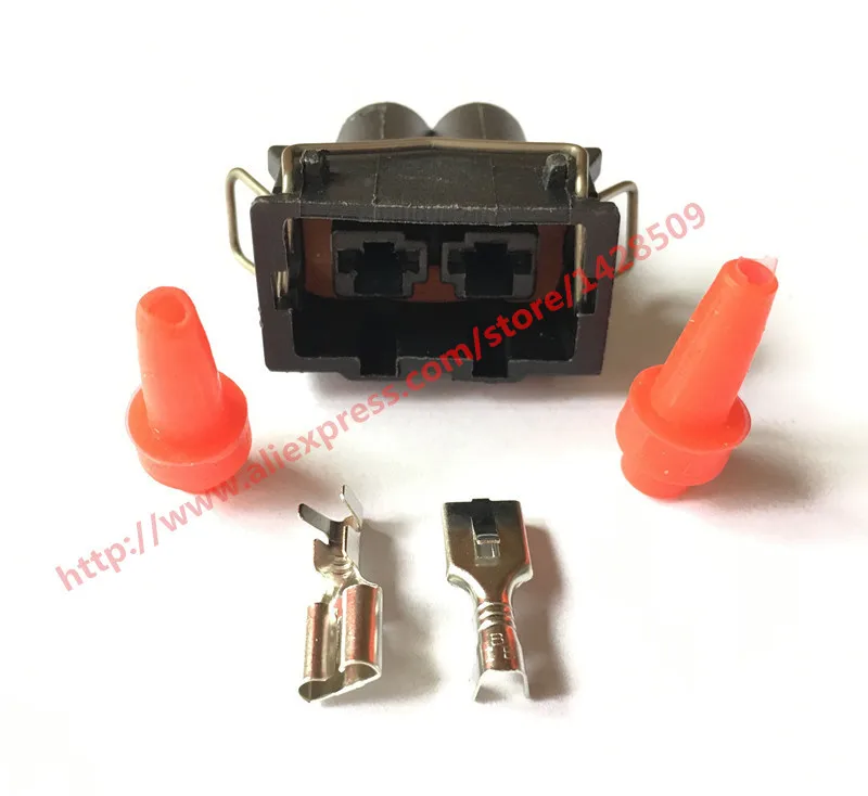 Фото 10 Sets 2 Pin Cable Wire Connector Sound Horn Female Molex 357 951 772 For VW Обустройство дома 10 Sets 2 Pin Cable Wire Connector Sound Horn Female Molex 357 951 772 For VW Обустройство дома