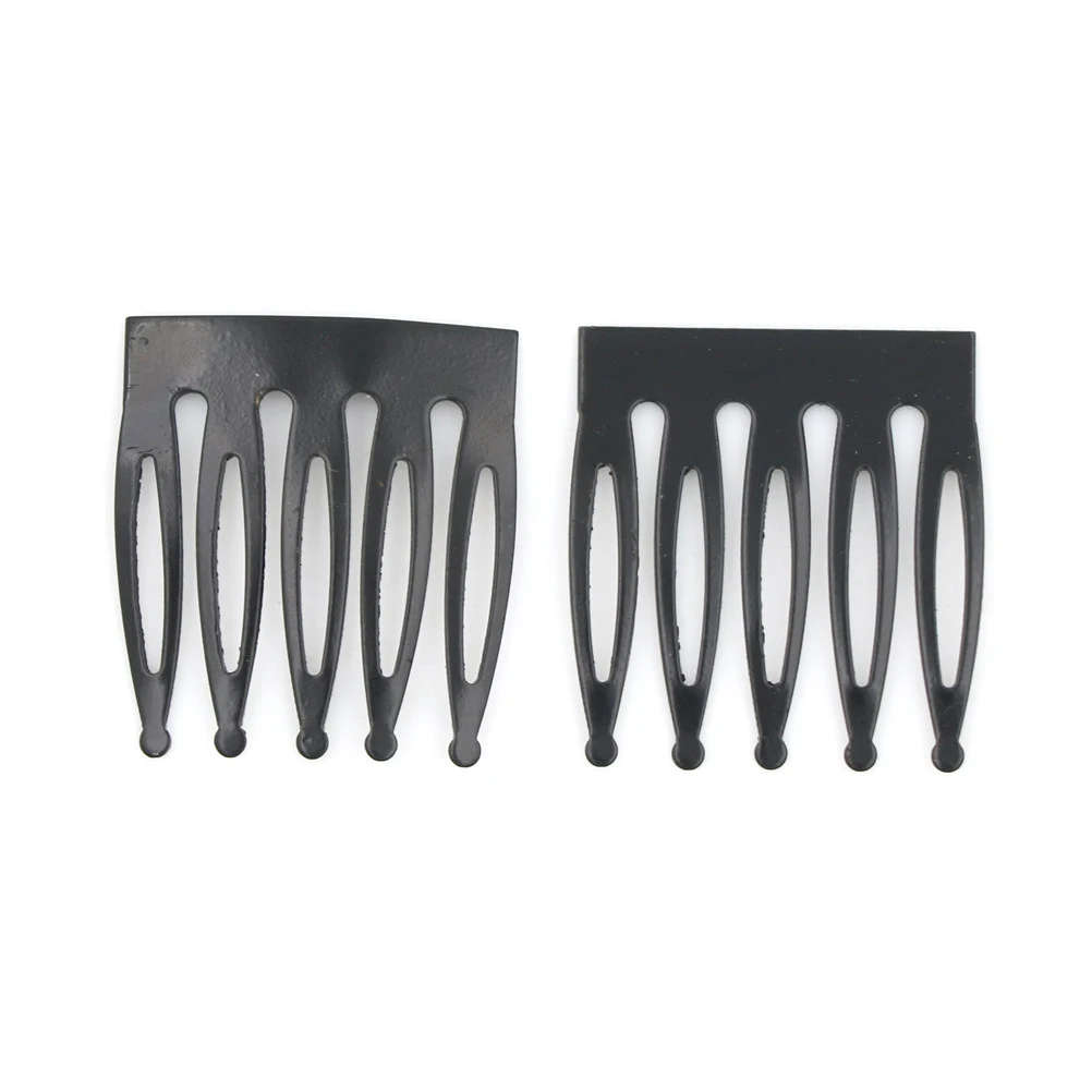 2 шт. металлический гребень для волос Заколки когти шпильки DIY Мини заколка