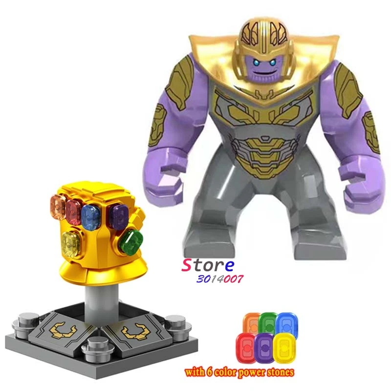 JD052add1053 Один Мстители Marvel эндшпиль танос Росомаха Халк Бастер Веном Росомаха носорог дерево человек фигурка Тора строительные блоки детские игрушки - Цвет: JD052add1053