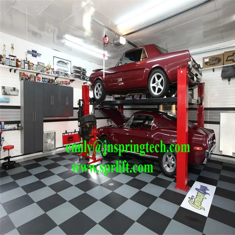 Недорогое 4 почтовое парковочное подъемное оборудование для дома 2017|parking lift|car