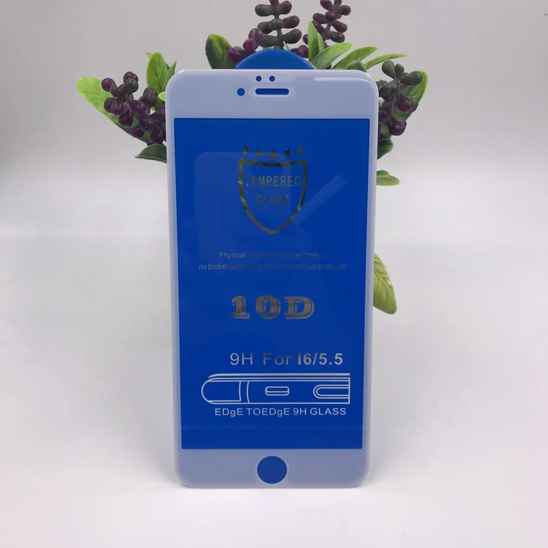 10D ультра HD жесткая пленка из закаленного стекла для iPhone 6 6s 7 8Plus X полное покрытие гладкая пленка для iPhone XS Max XR XS пленка для переднего экрана