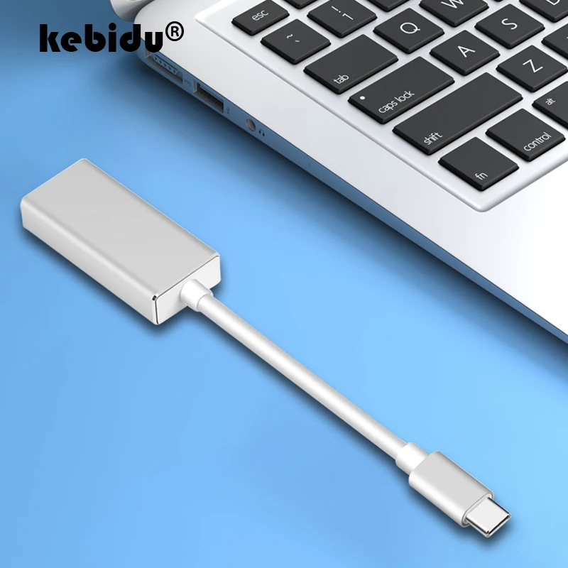 Кабель kebidu 4K USB C в DP UHD 1080P 3 1 для отображения порта Type адаптера ChromeBook Macbook Pro