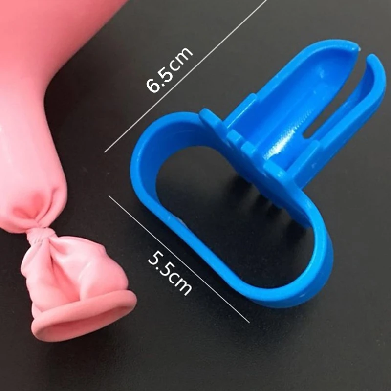 

New 2pcs High Quality Balloon Knotter Latex Balloons Fastener Easily Knot Birthday Wedding Party Ballon Accessories Color Random