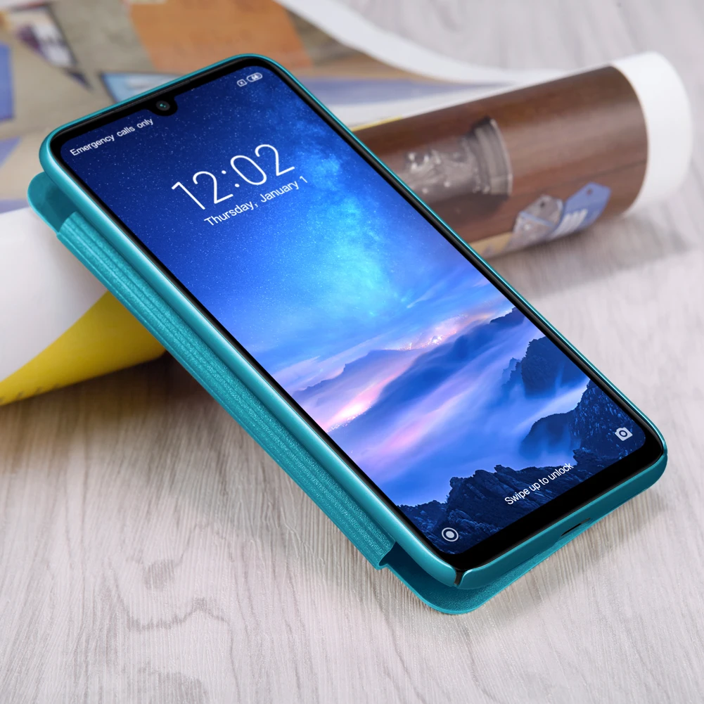 Флип-чехол для Xiaomi Redmi 7 Nillkin Sparkle Series из искусственной кожи чехол для Redmi 7 6,26''
