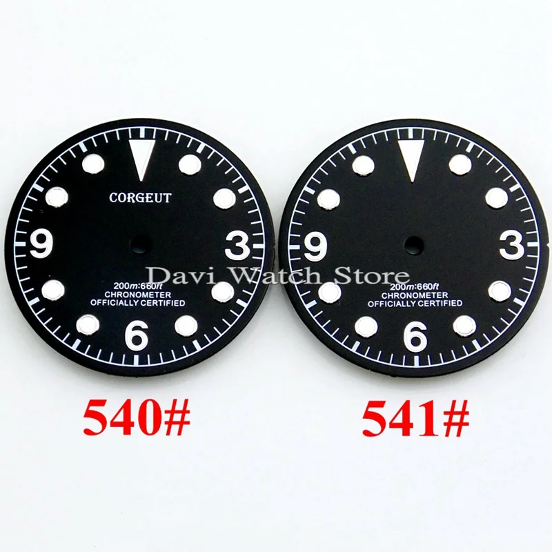 Черные часы с циферблатом 30 5 мм подходит для Miyota 8205/8215 Mingzhu DG2813/3804|watch dial|watch miyotawatch