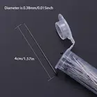 100 штук насекомое шпильки образцы шпильки из нержавеющей стали с пластиковой коробкой для школы лаборатории энтомология диссекция