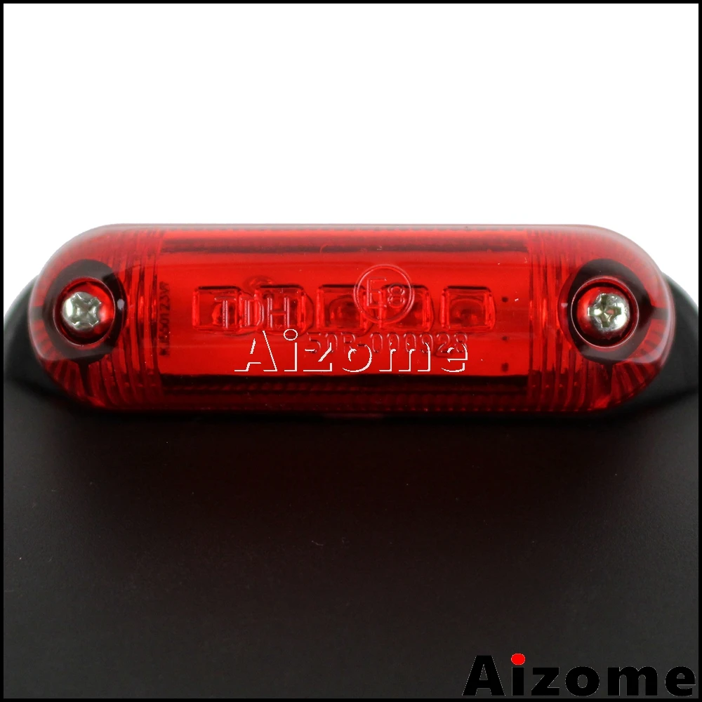 Универсальный держатель номерного знака заднего крыла w/LED задний фонарь