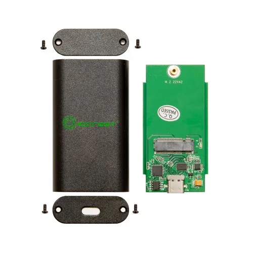 Чехол для SSD M2 SSD корпус M.2 NGFF SATA SSD для USB 3,1 внешний корпус адаптер только M.2 b-ключ для type C для SSD M2 2242