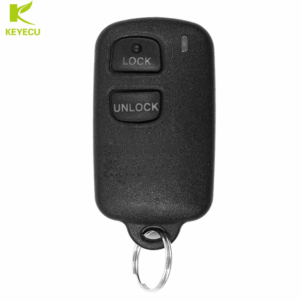 KEYECU Новая деталь 2 + 1 Кнопка 433 МГц для Toyota Sequoia Corolla Tacoma Tundra FCC: ELVATDD|buttons buttons|button for