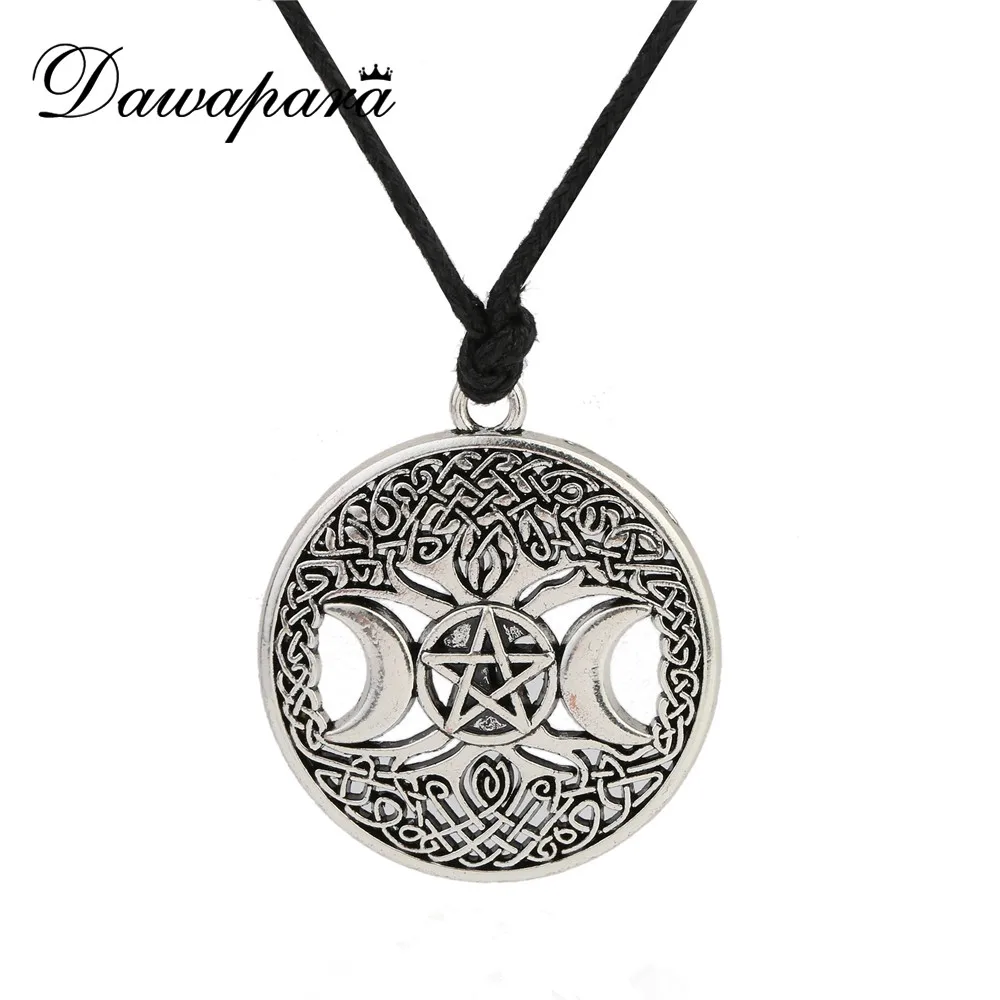 Давапара Древо жизни Yggdrasil Пентакль Пентаграмма Португалия кулон Wicca Pagan